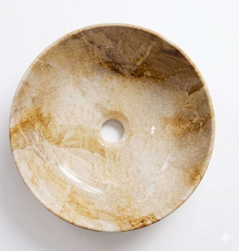 Glossy Marble Designer Wash Basin