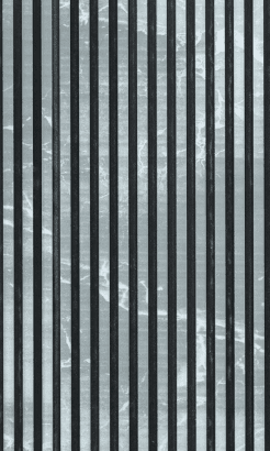 Grey Marble Look Striped Decorative Wall Panel