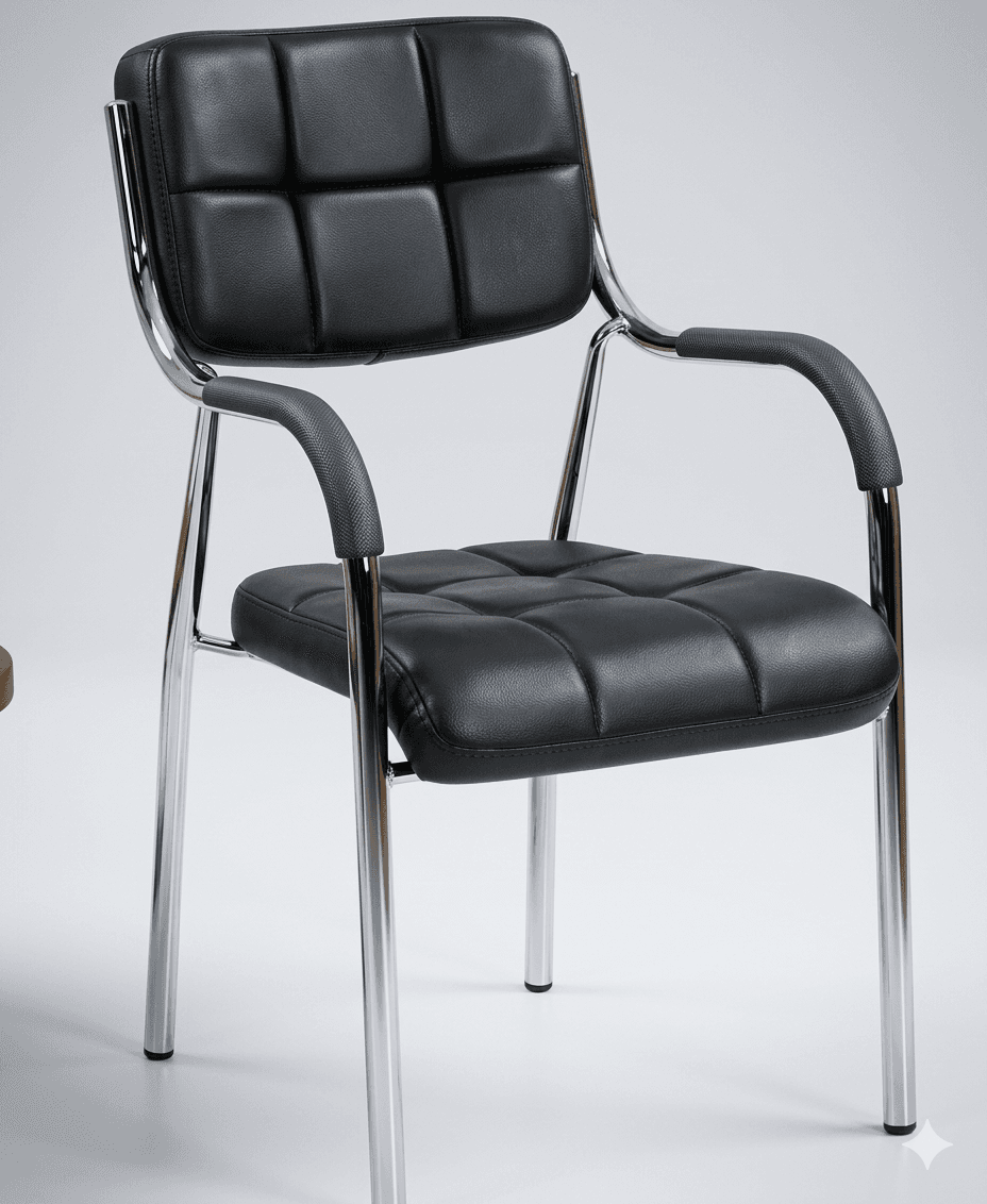 Leatherette Executive Visitor Chair