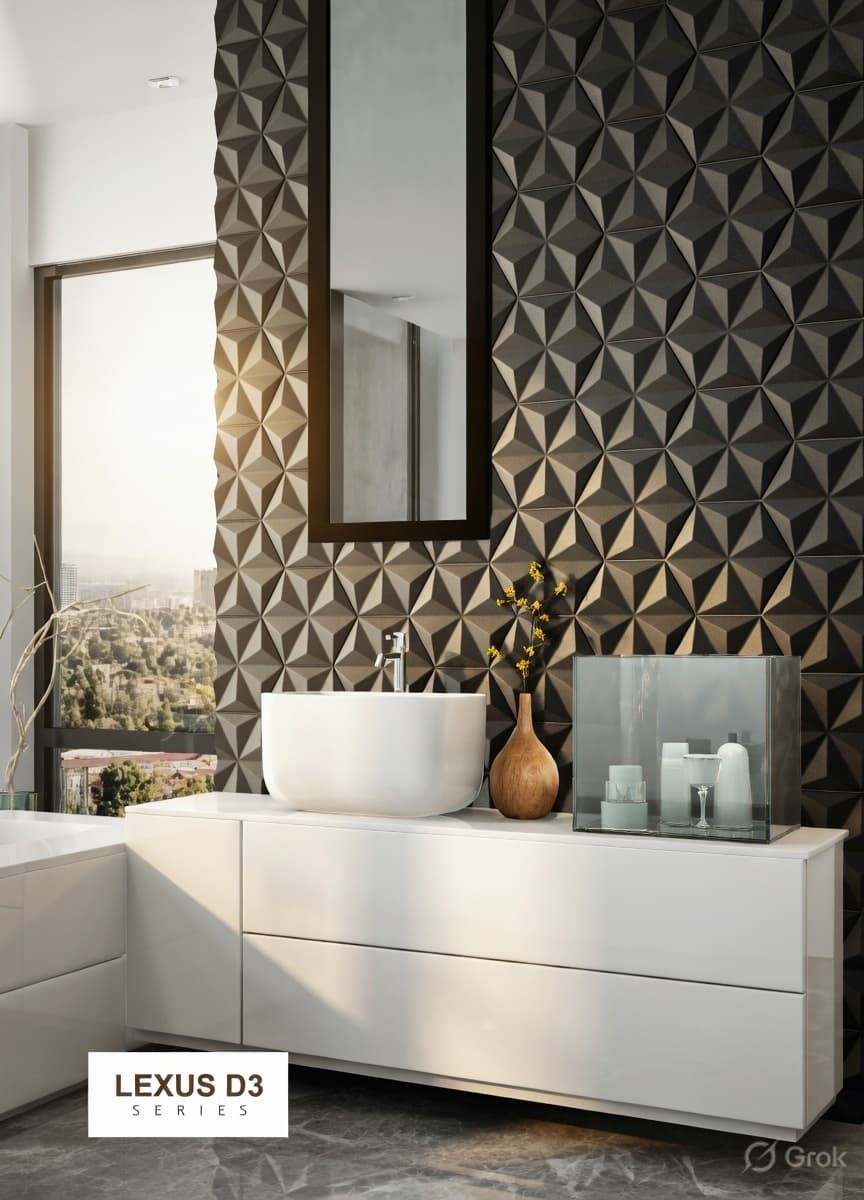 Lexus D3 3D Wall Panel