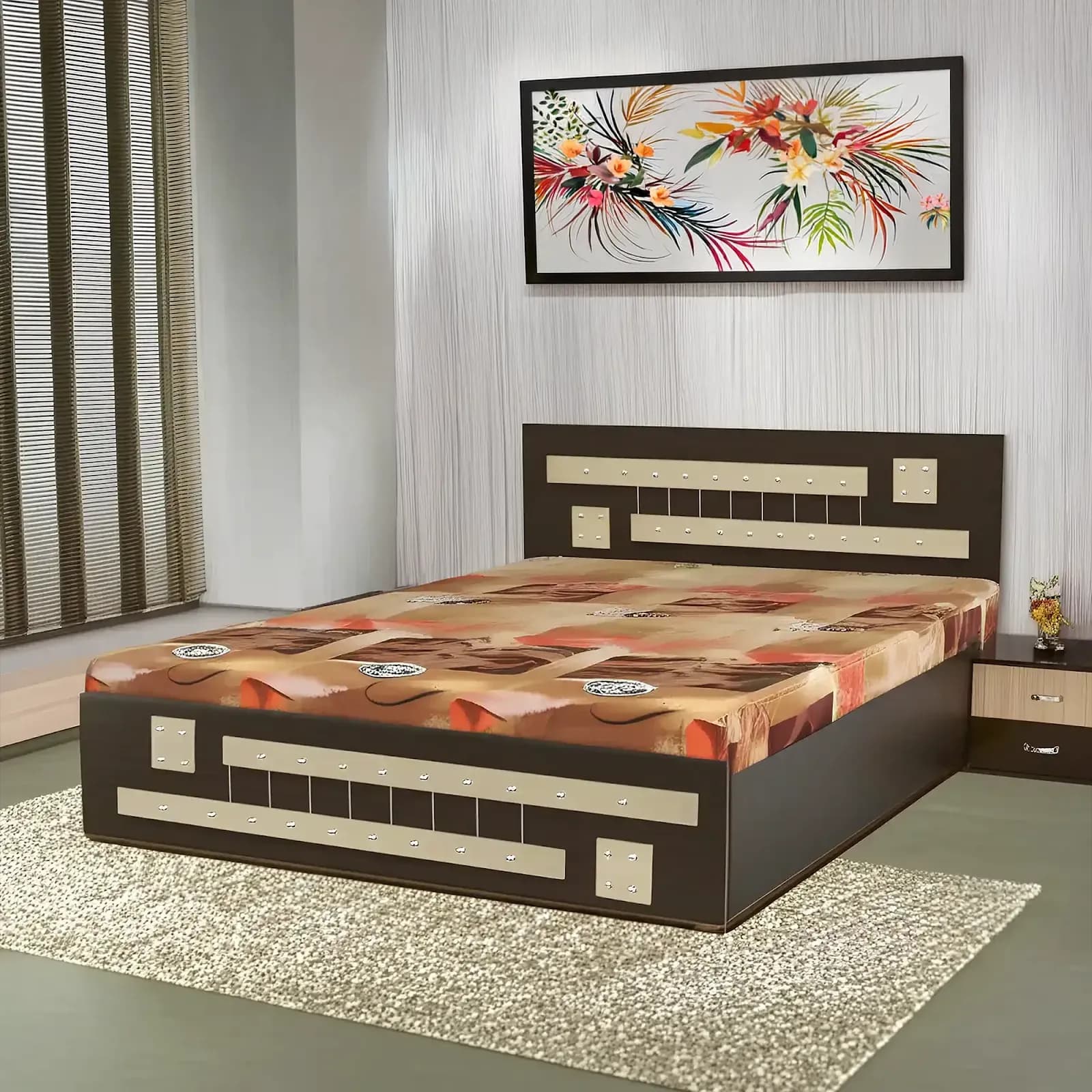 Matrix Modern Storage Bed