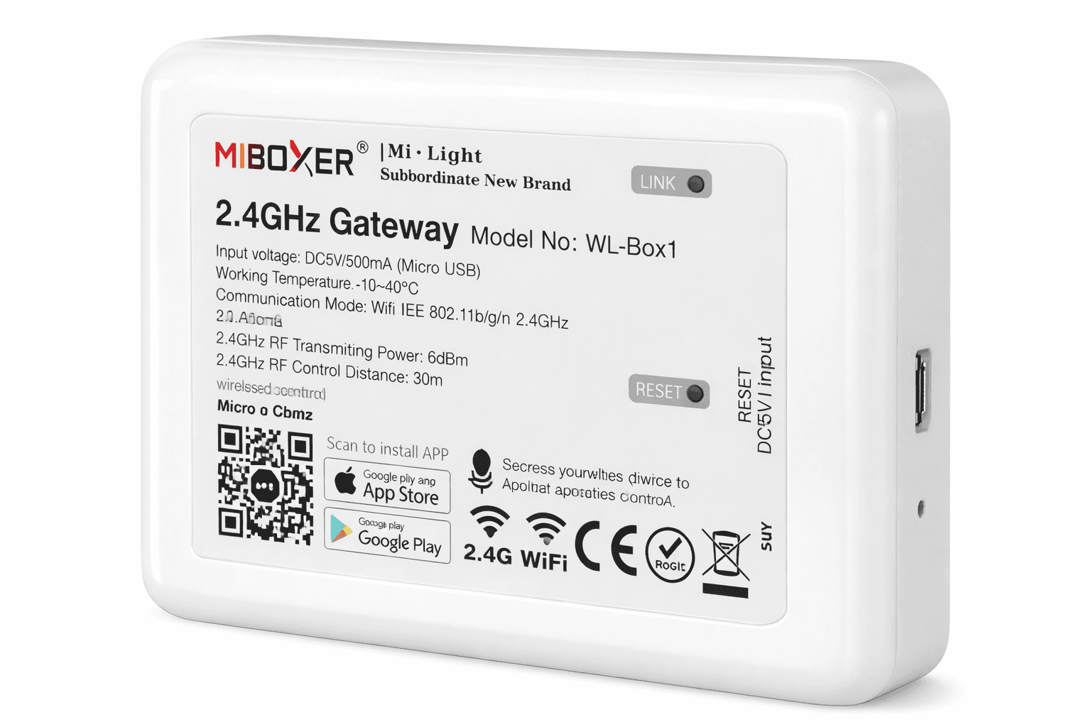 MiBoxer 2.4GHz Smart Gateway