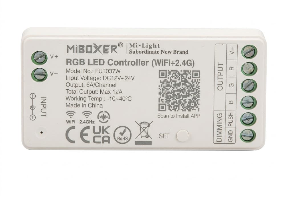 MiBoxer RGB / RGBW / RGB+CCT LED Controller (FUT037W+)