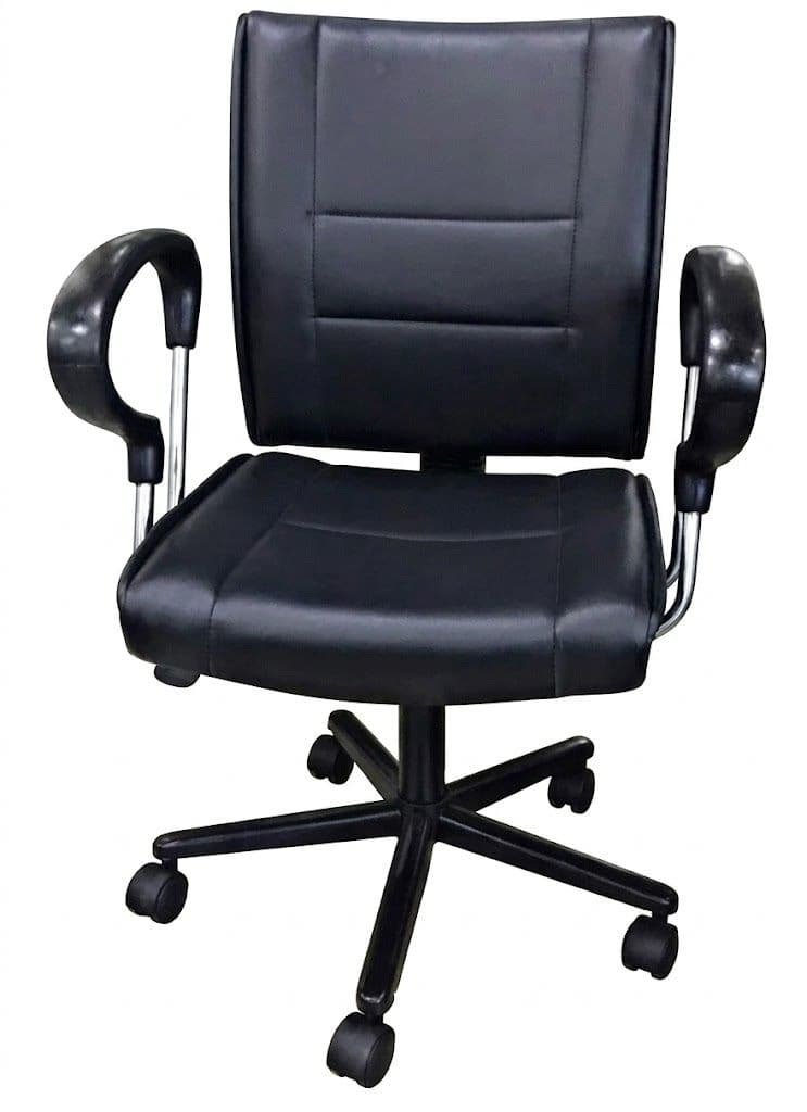 Mid-Back Leatherette Executive Office Chair