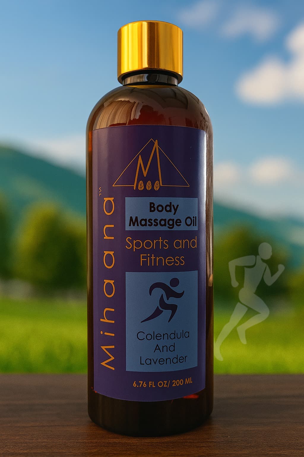 Mihaana Sports and Fitness Body Massage Oil