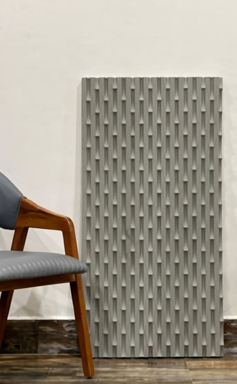 Modern 3D Chevron Texture Wall Panel