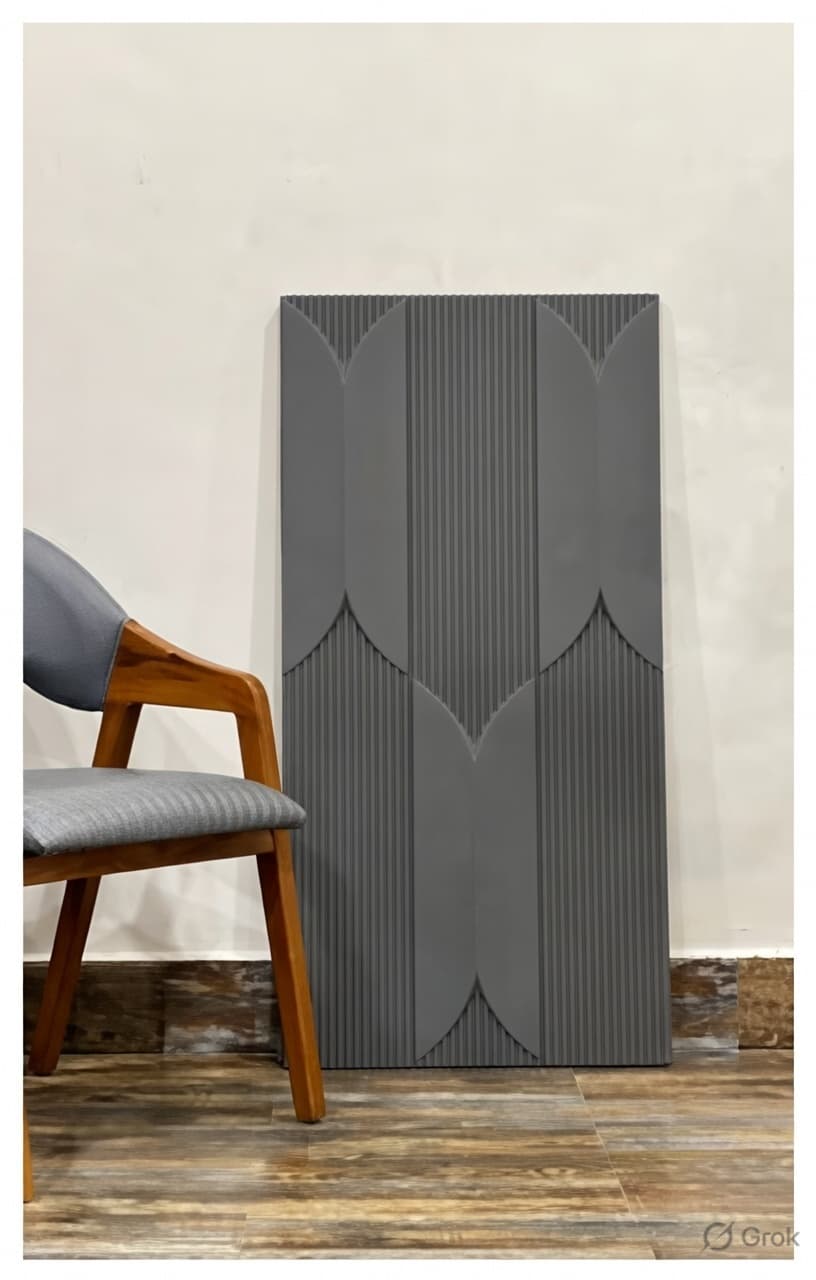 Modern Linear Arch 3D Wall Panel