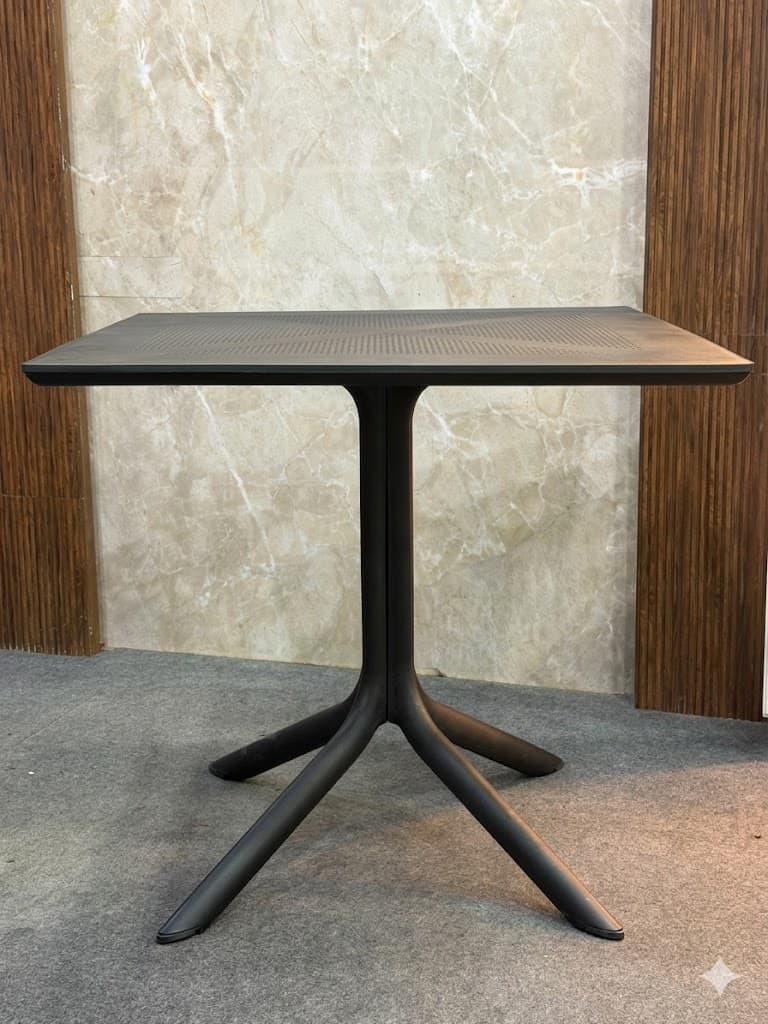 Modern Square Pedestal Dining Table