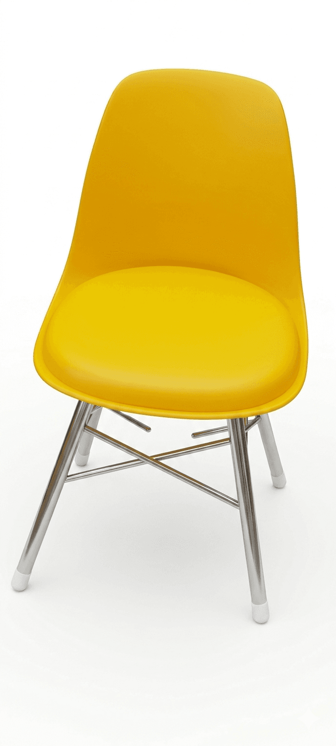 Molded Plastic Shell Chair