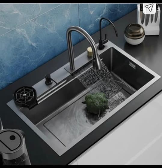 Multifunctional Waterfall Kitchen sink