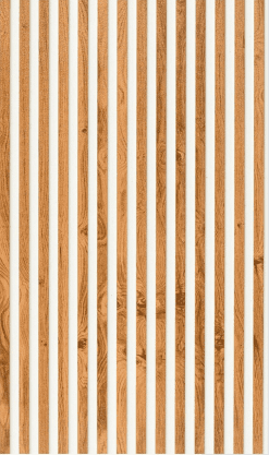 Natural Wood Look Striped Decorative Wall Panel