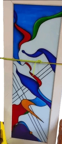 PVC Glass Door