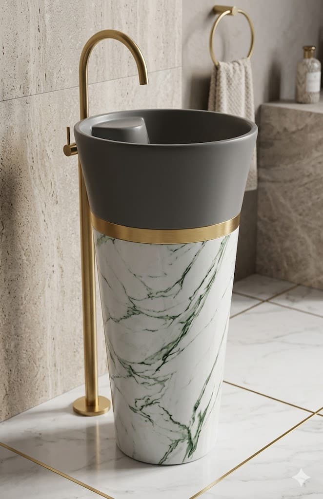 Pedestal Wash Basin
