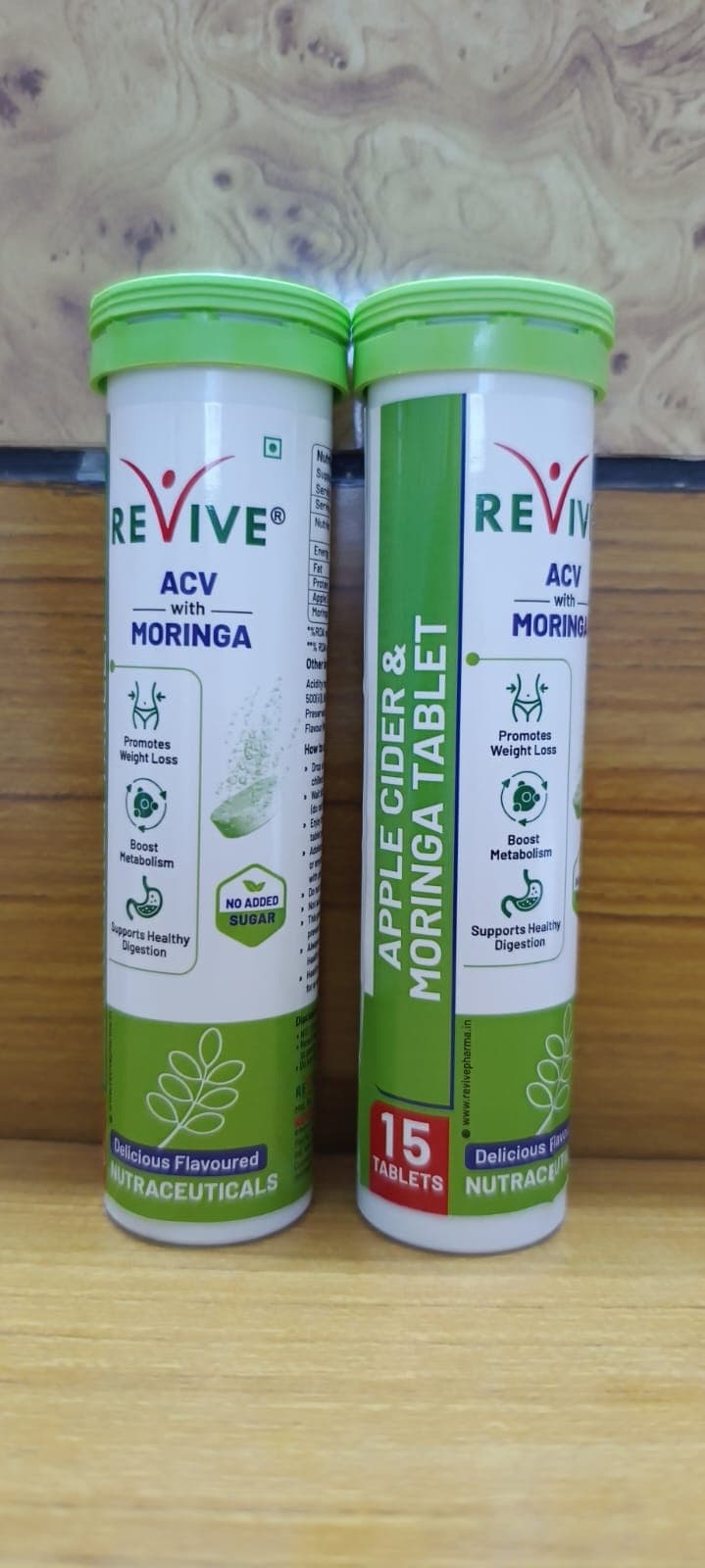 Revive ACV with moringa tablet