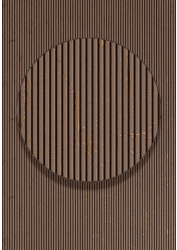 Rocko Flex Premium Warm Brown Charcoal Panel