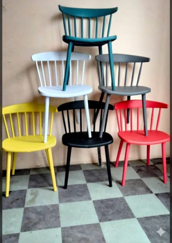 Scandinavian Spindle Back Dining Chair