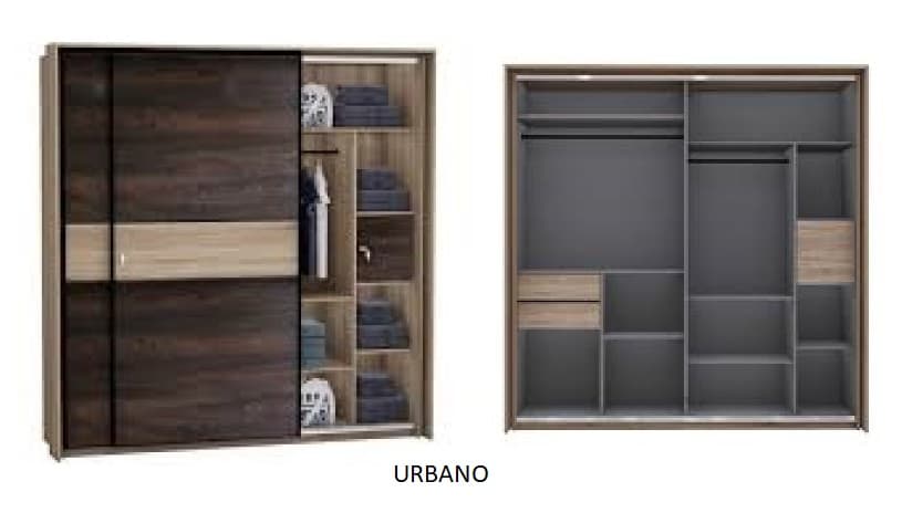 Sliding wardrobe