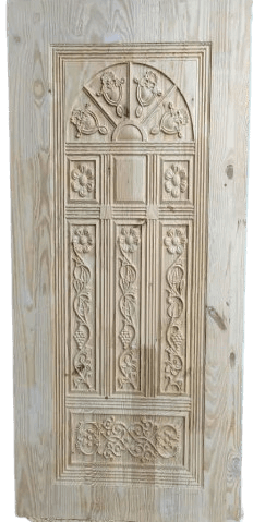 Solid Wooden Carved Door