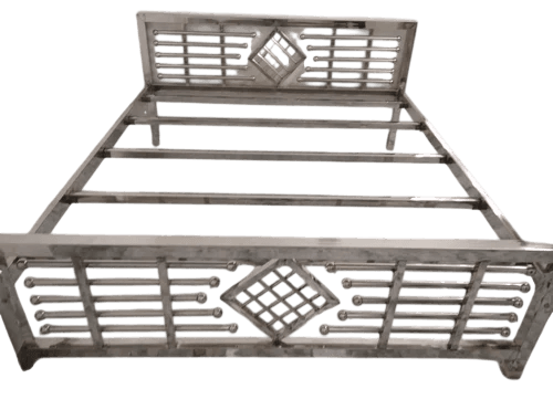 Stainless Steel Double Bed Frame