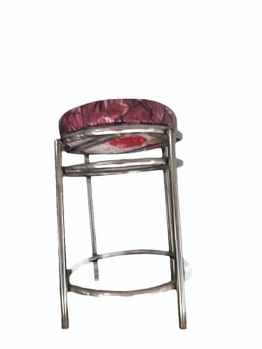 Stainless Steel Round Bar Stool