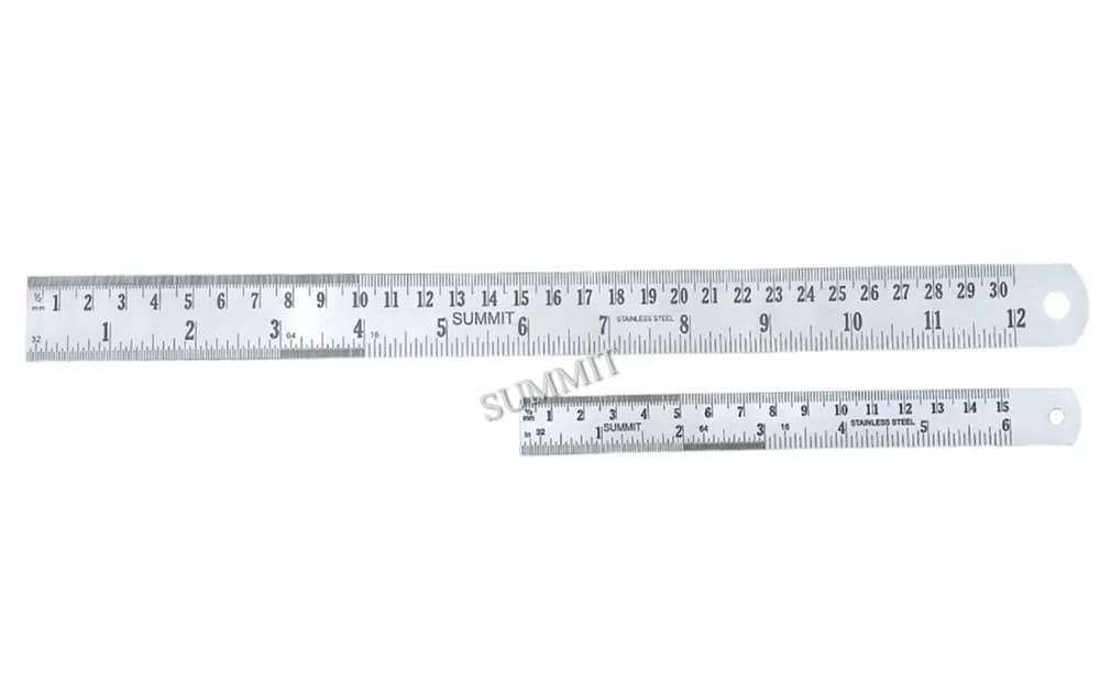 Stainless Steel Scales Ruler