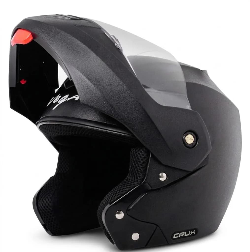 VEGA Crux Black Full Face Helmet