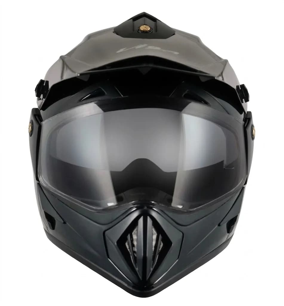 VEGA Off Road D/V Black Off-Road Helmet Medium Helmet