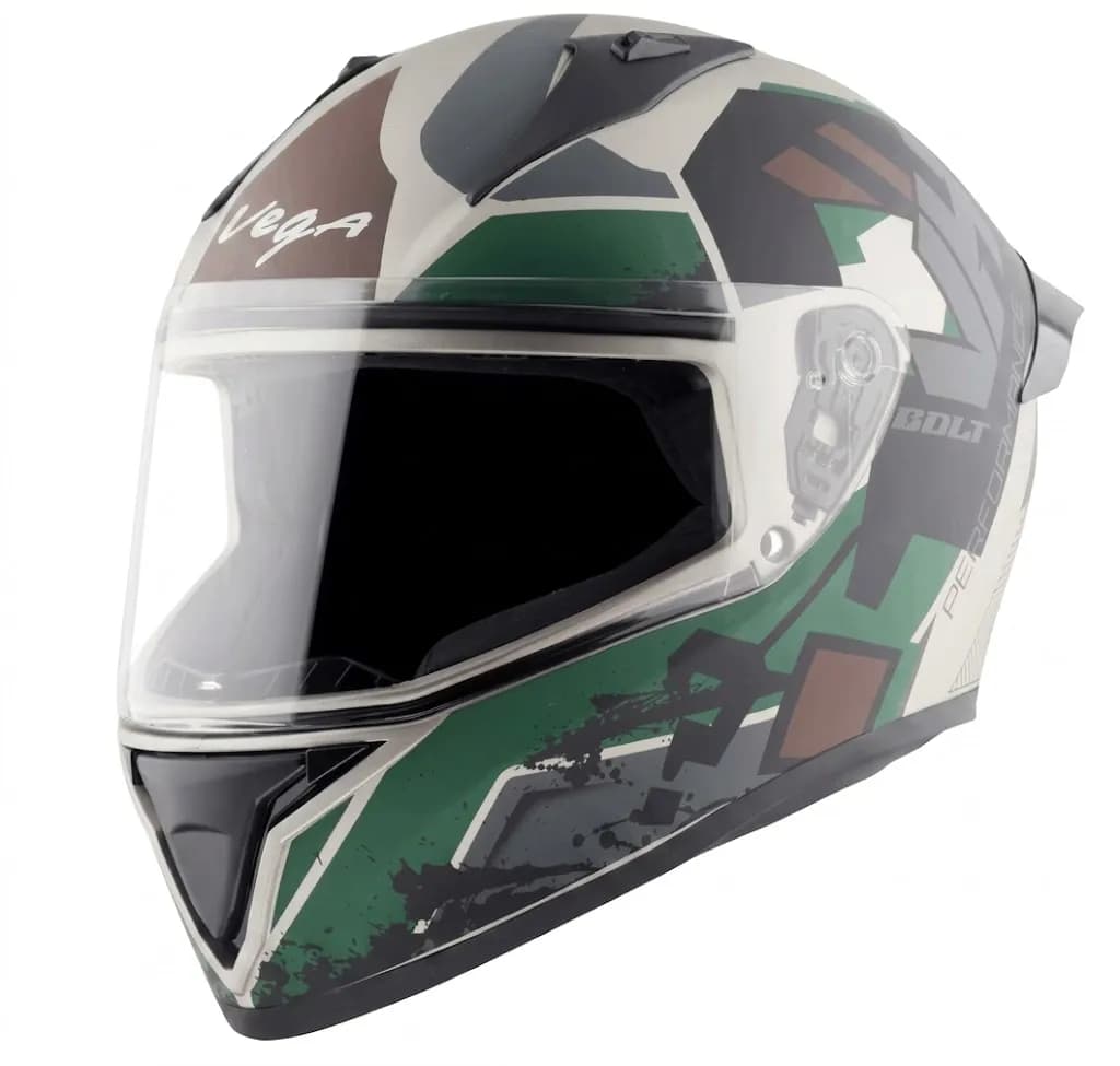 Vega Graphic Full Face Motorcycle Helmet