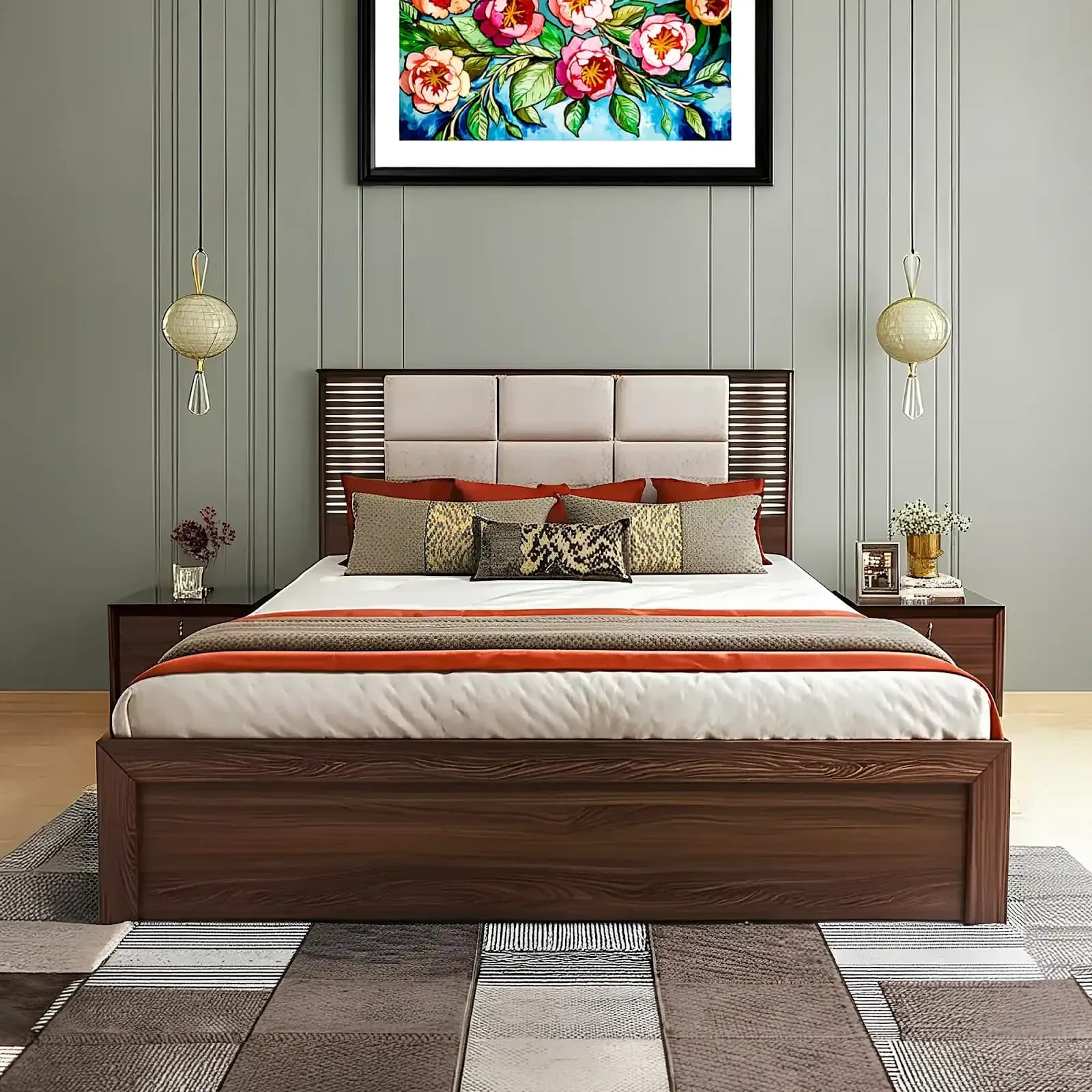 Venice Modern Storage Bed