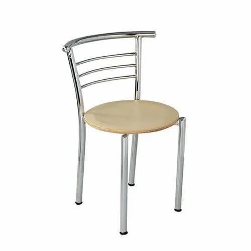Wooden Seat Aluminium Chair