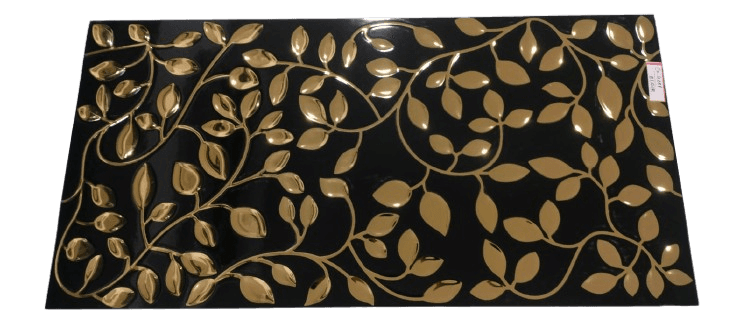 gold leaf decorative wall tile